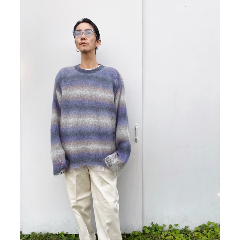 FACCIES 「Gradation Damage Knit」 | gouter le cab FACCIES 「Gradation Damage Knit」 | gouter le cab