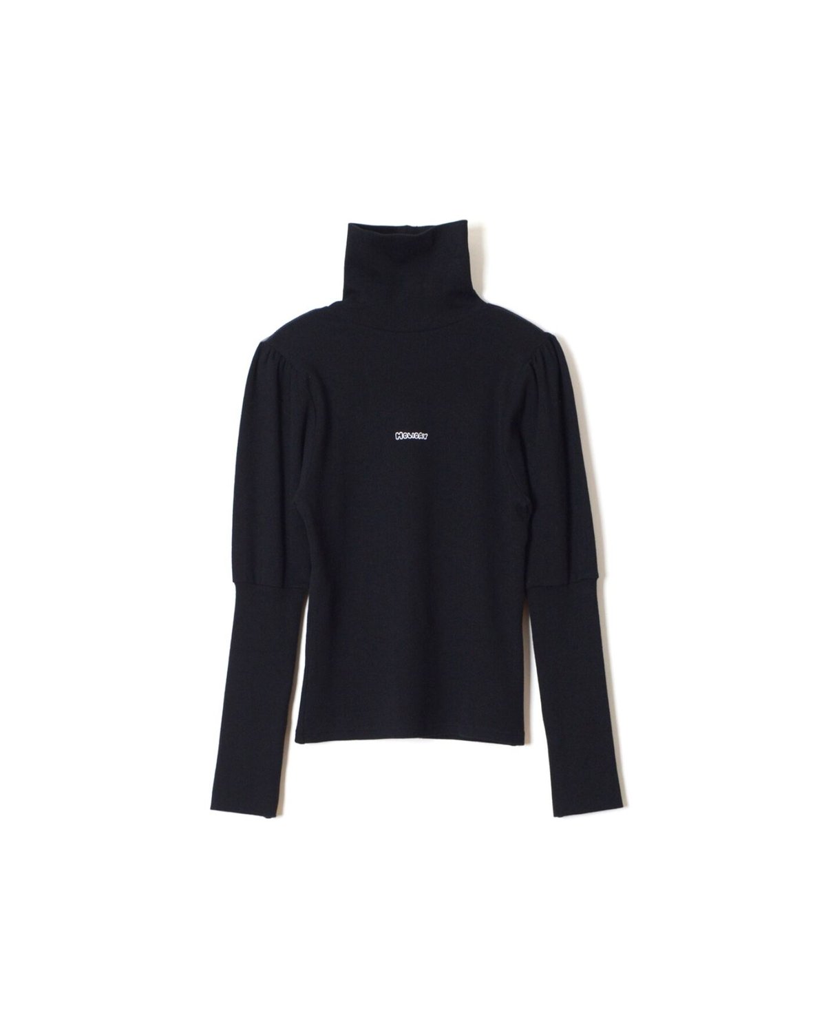HOLIDAY「SUPER RIB PUFF HIGH-NECK TOPS(HOLIDAY)」