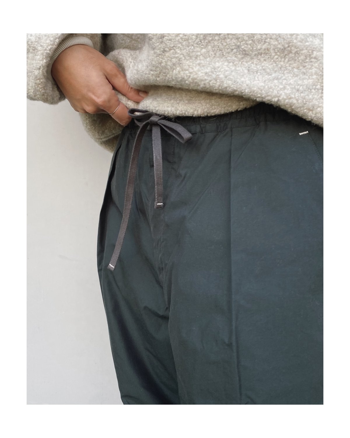 ETHOS「THICKER TROUSERS」 | gouter le cabinet