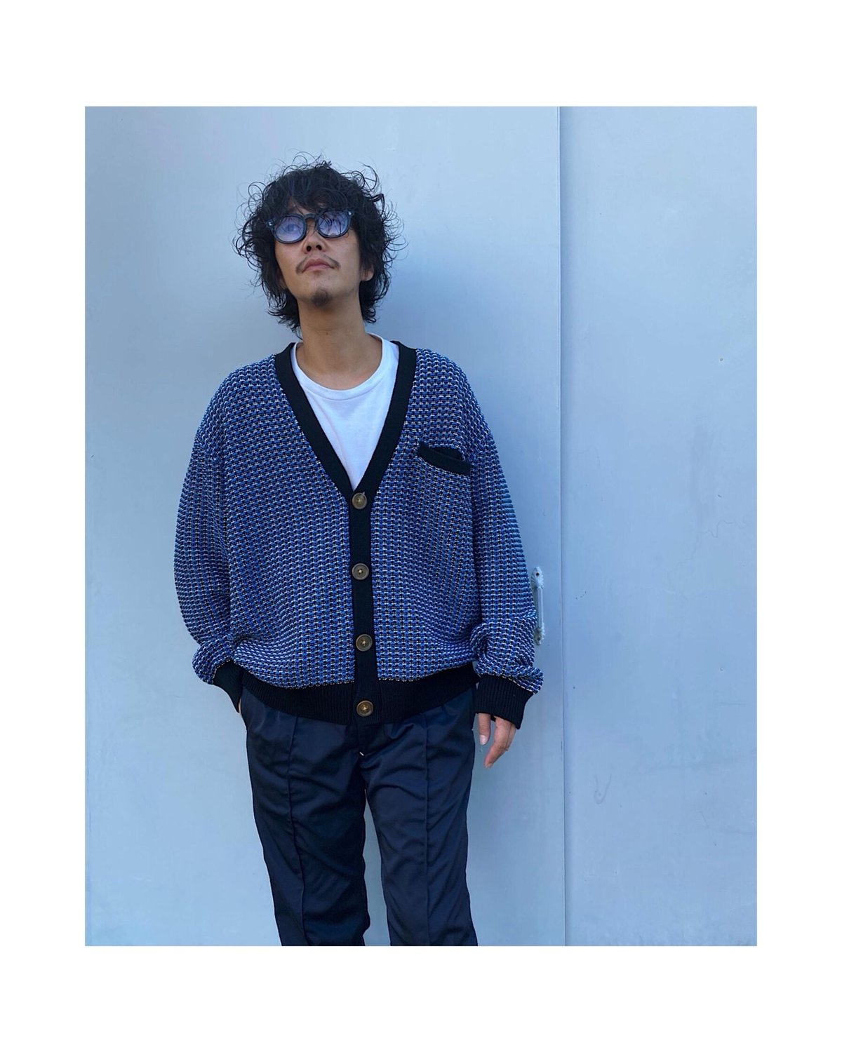 PHINGERIN「VZORY CARDIGAN HONEYCOMB」