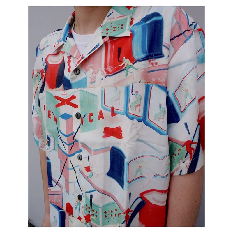 トップス SON OF THE CHEESE CHEMICAL FACTORY SHIRT SON OF THE CHEESE「Chem factory shirt」 | gouter