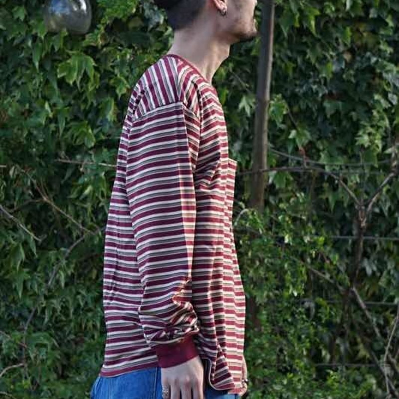 【定価¥12,100】 COMFORTABLE REASON ボーダーロンT 定価¥12,100】 COMFORTABLE REASON ボーダーロンT - メルカリ