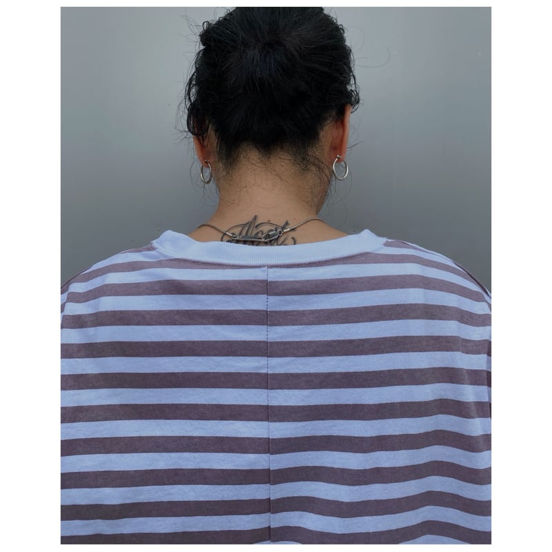 ETHOS「FRANKEN STC BORDER TEE」cafe mocha. | gout