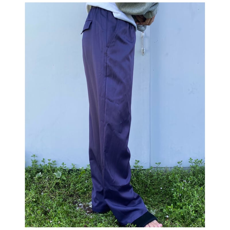 DOMENICO+SAVIO「TWILL EASY PANTS」purple. | goute 