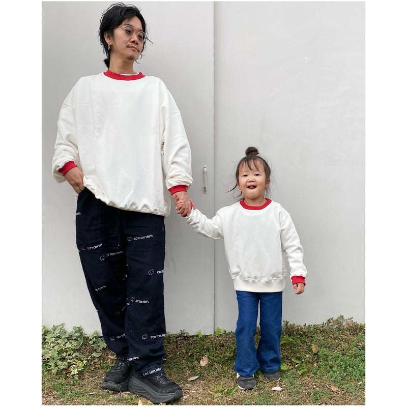 PHINGERIN「TRIMMED SWEAT KIDS」 | gouter le cabinet