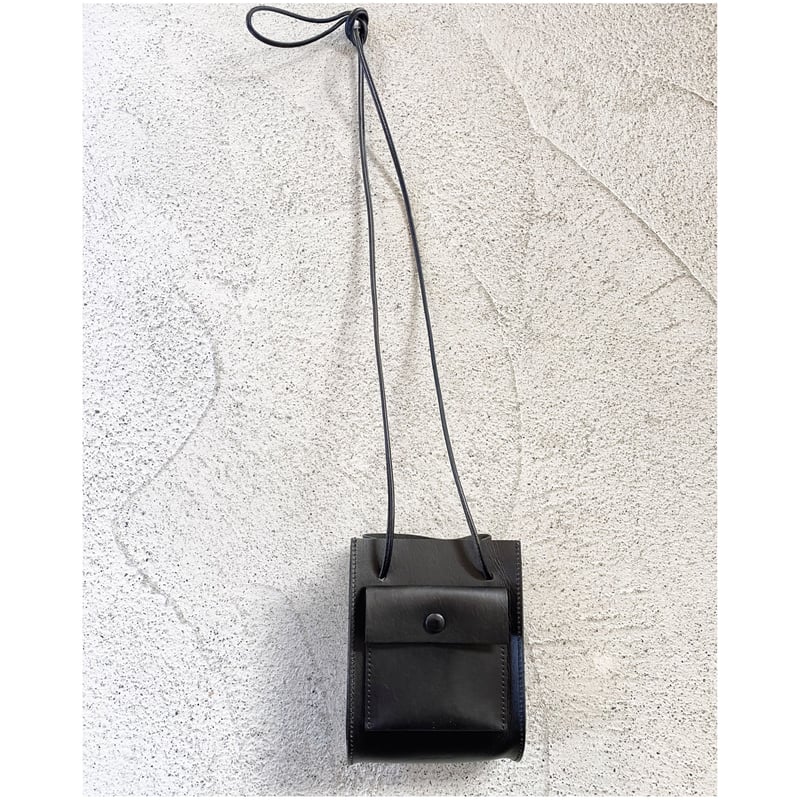新品未使用　MARROW  ストリングポーチショルダーバッグ   サコッシュ MARROW（マロウ） ショルダーバッグ バッグ MARROW STRING WALLET