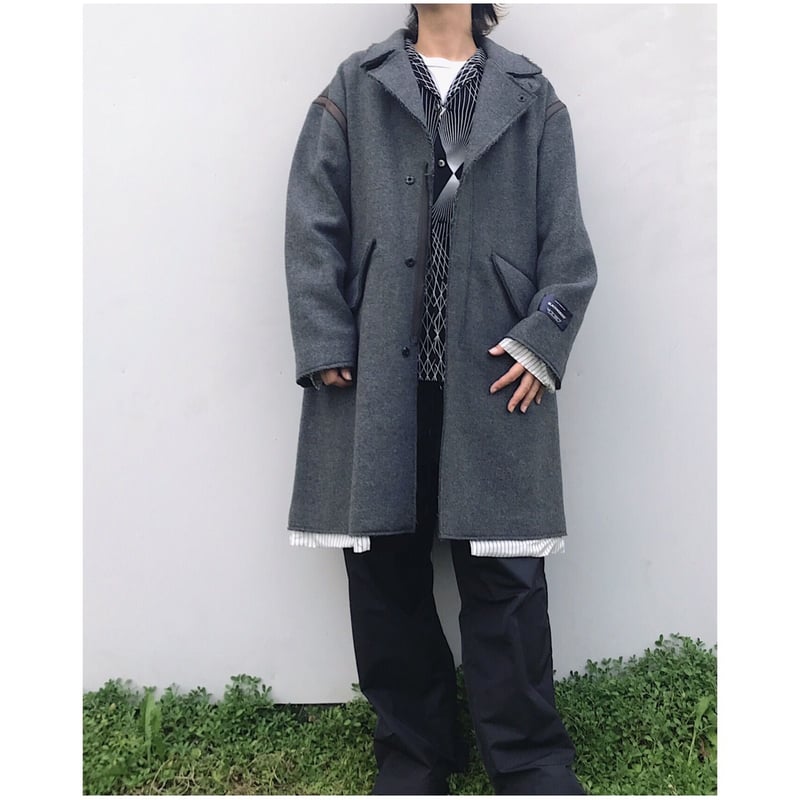 BLACK WEIRDOS「Tapin Layered Coat」 | gouter le c