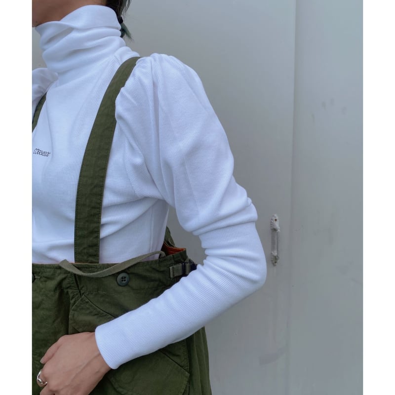 HOLIDAY「SUPER RIB PUFF HIGH-NECK TOPS(HOLIDAY)」