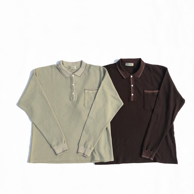 Comfortable Reason「Wiseguy Waffle Polo」 | goute