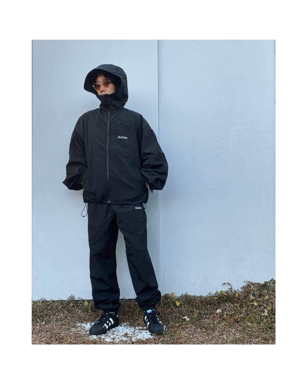 HOLIDAY「WIND JACKET（Holiday）」black. | gouter le...