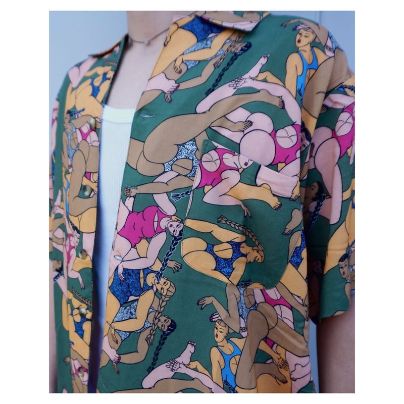 BRAIN DEAD ブレインデッド Hawaiian Shirt ハワイアン BRAIN DEAD ブレインデッド Hawaiian Shirt ハワイアン - メルカリ