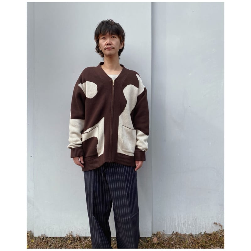 SON OF THE CHEESE「Horse Cardigan (BROWN)」 | gou