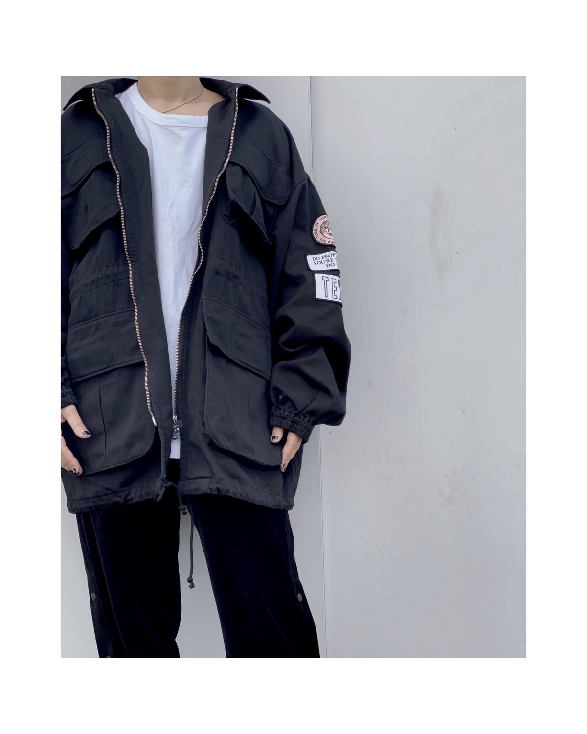 BLACK WEIRDOS「Nylon Droog Coat」 BLACK WEIRDOS「Nylon Droog Coat」 | gouter le cab