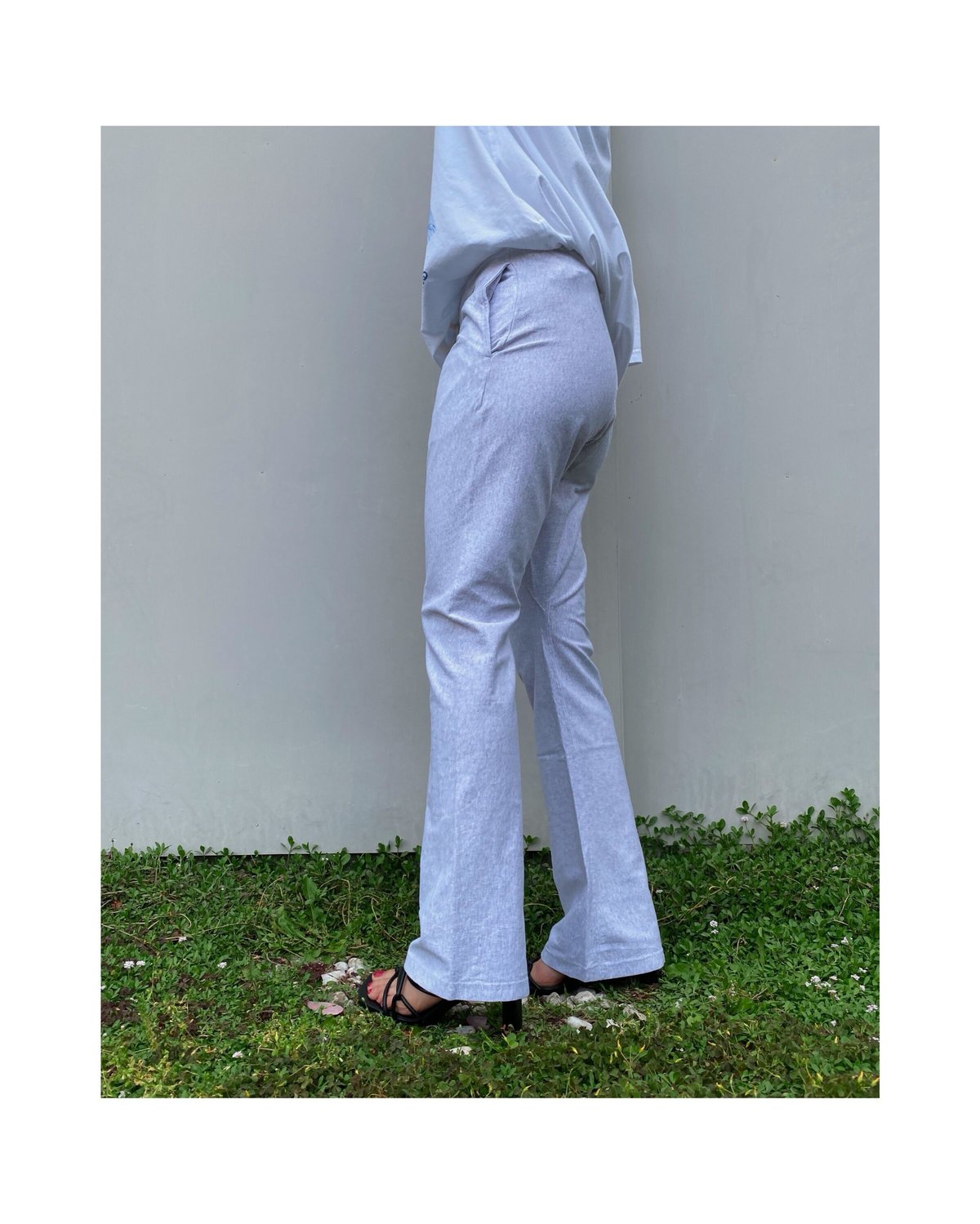 パンツ HOLIDAY SUPER FINE DRY DAMAGE WIDE PANTS HOLIDAY「SUPER FINE DRY WIDE PANTS」d.navy. | gou