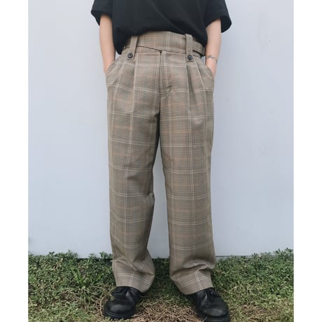 BLACK WEIRDOS「Tailored Wide Pants」