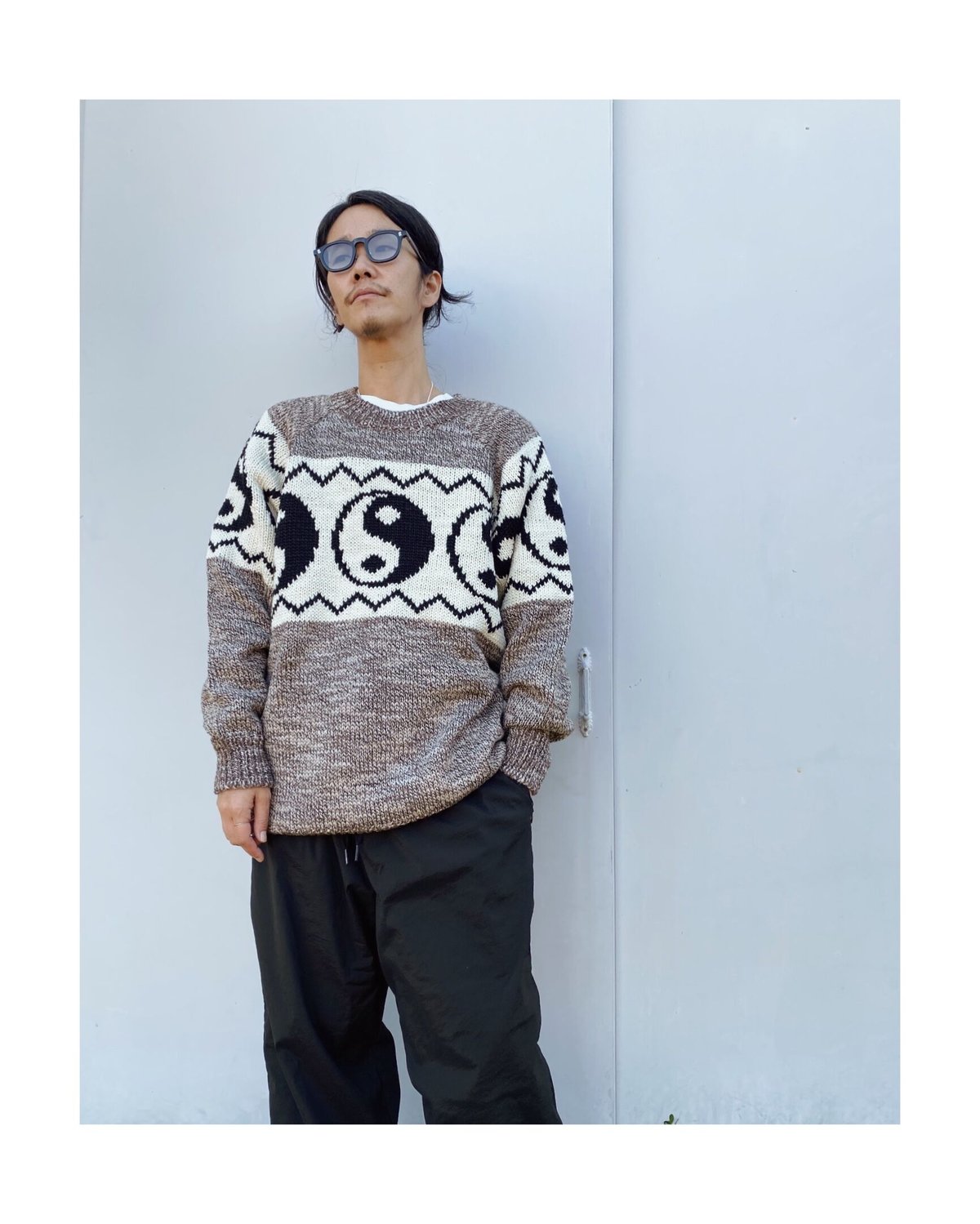 BLACK WEIRDOS「Yin-Yang Sweater 」 | gouter le ca...