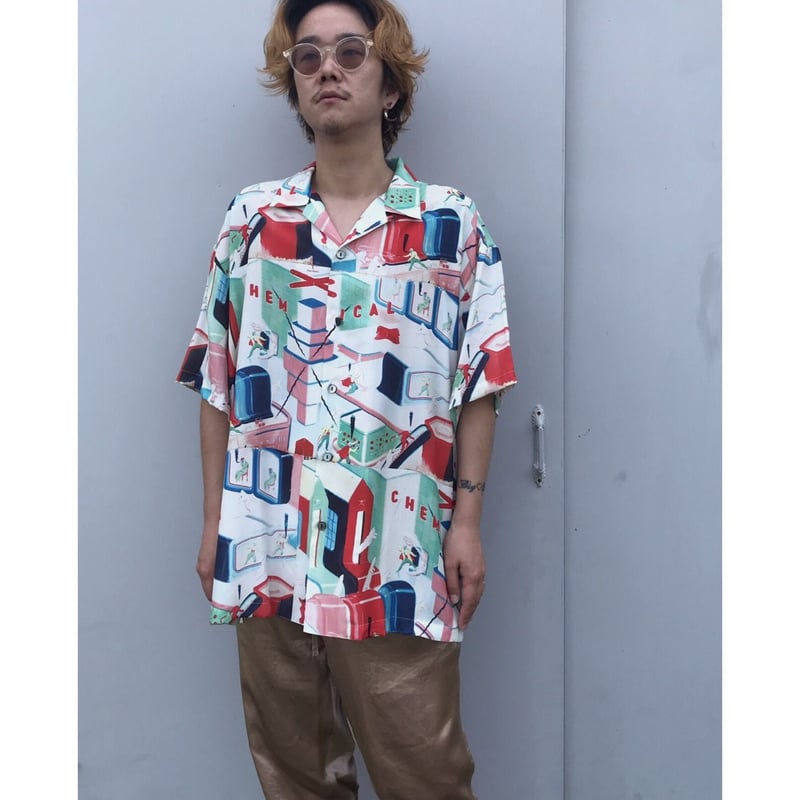 トップス SON OF THE CHEESE CHEMICAL FACTORY SHIRT トップス SON OF THE CHEESE CHEMICAL FACTORY SHIRT SON OF THE