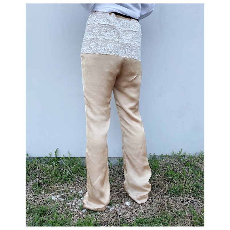 HOLIDAY「LACE FLARE PANTS」 | gouter le cabinet