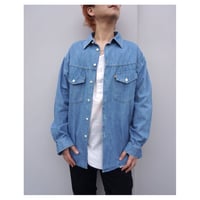 WESTOVERALLS スウェードシャツ WESTOVERALLS スウェードシャツ