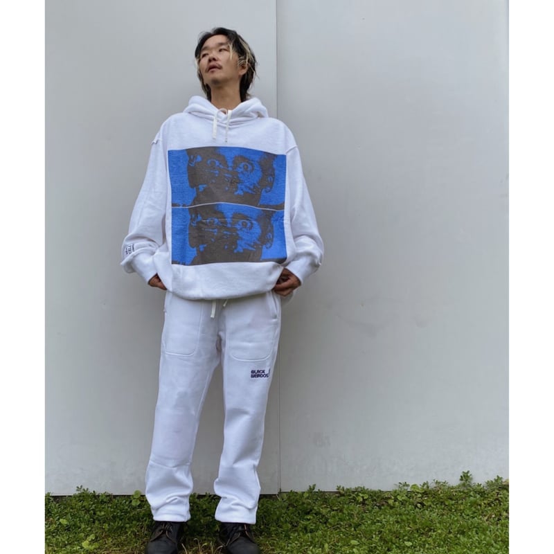 BLACK WEIRDOS「Reversible Sweat Hoodie 」white. |