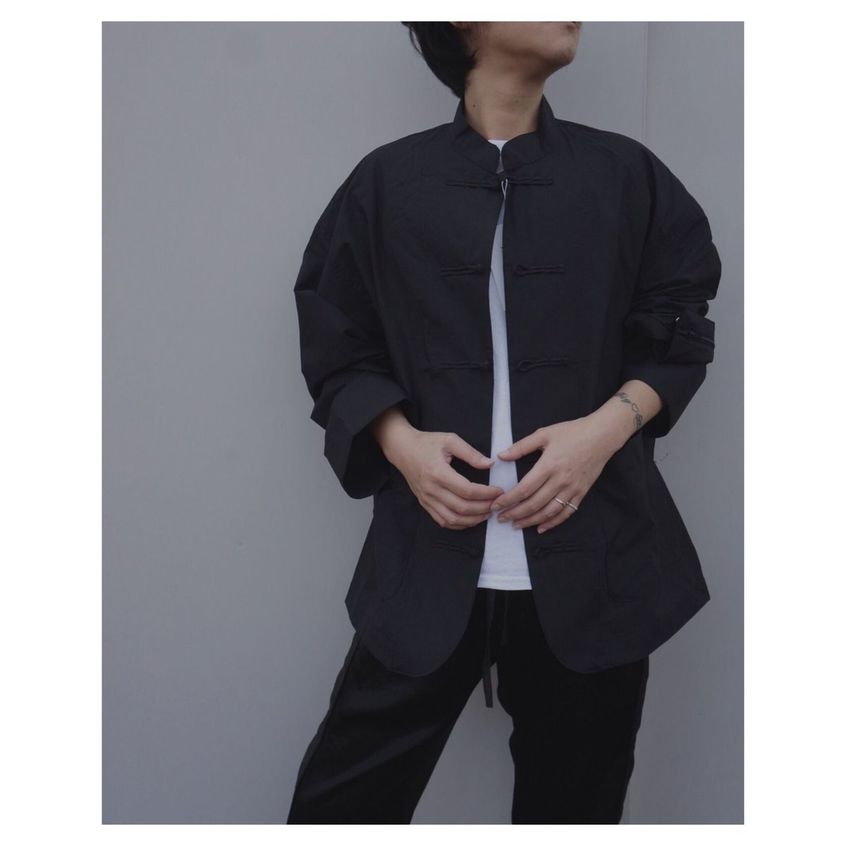 PHINGERIN フィンガリン　カンフージャケット　チャイナ　M PHINGERIN フィンガリン｜19SS FEATHER KUNGFOO｜石川県正規代理店