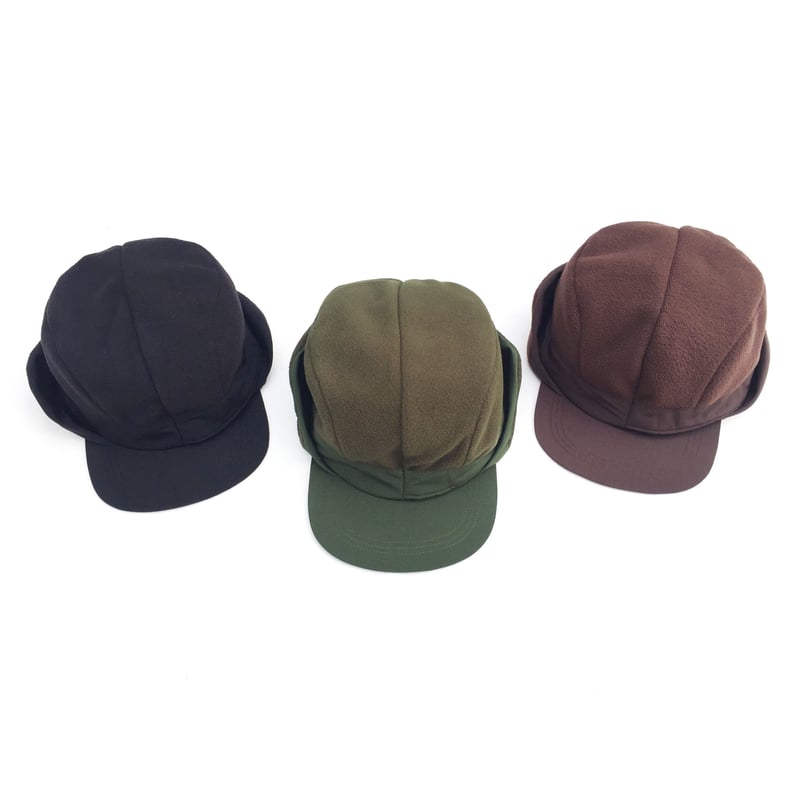 comfortable reason フリース　キャップ COMFORTABLE REASON 「Fleece Ear Flap - フリースキャップ
