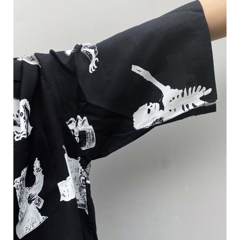 BLACK WEIRDOS「REPO Aloha Shirt」black. | gouter