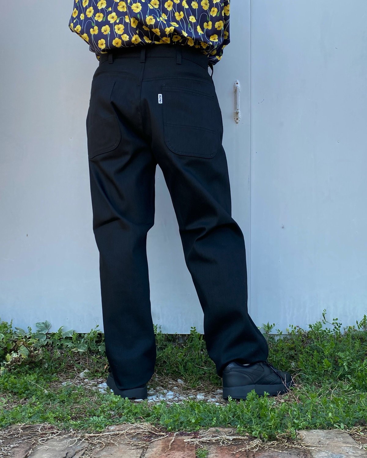 SON OF THE CHEESE「5Pkt Painter Pants」black. | g