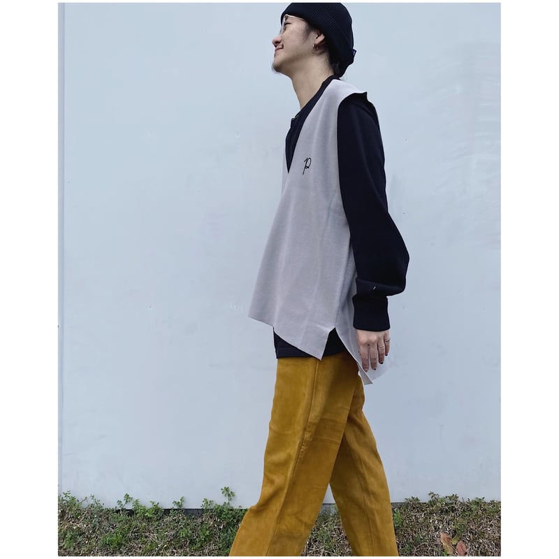 WESTOVERALLS「SUEDE WIDE PANTS」 | gouter le cabinet
