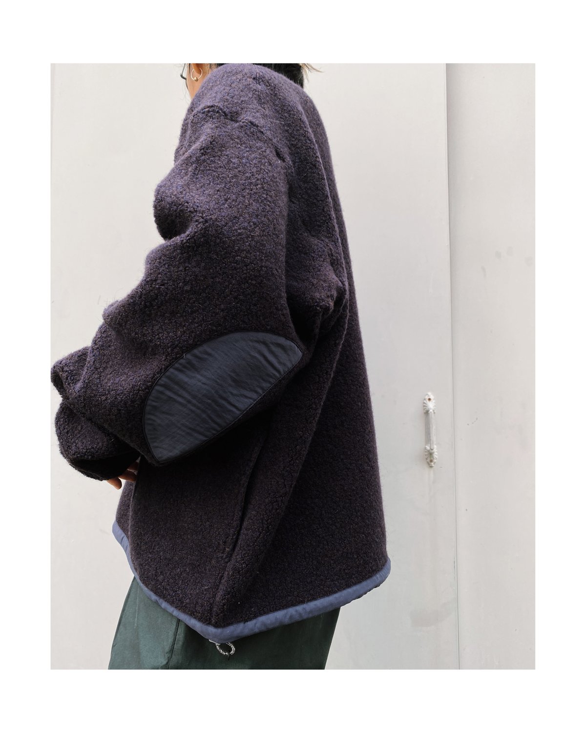 ETHOS「WADING KNIT」navy. | gouter le cabinet