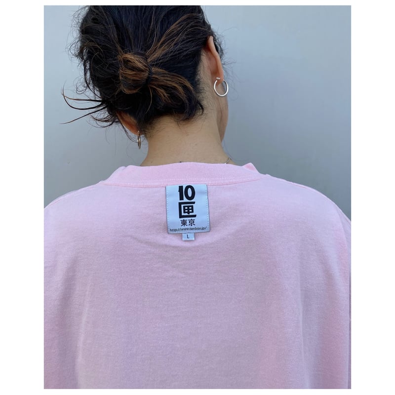 TEN BOX「10個の匣Tee」pink. | gouter le cabinet TEN BOX「10個の匣Tee」pink. | gouter le cabinet