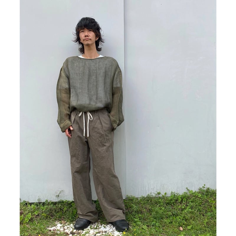 ETHOS「WIDE TROUSERS」 | gouter le cabinet