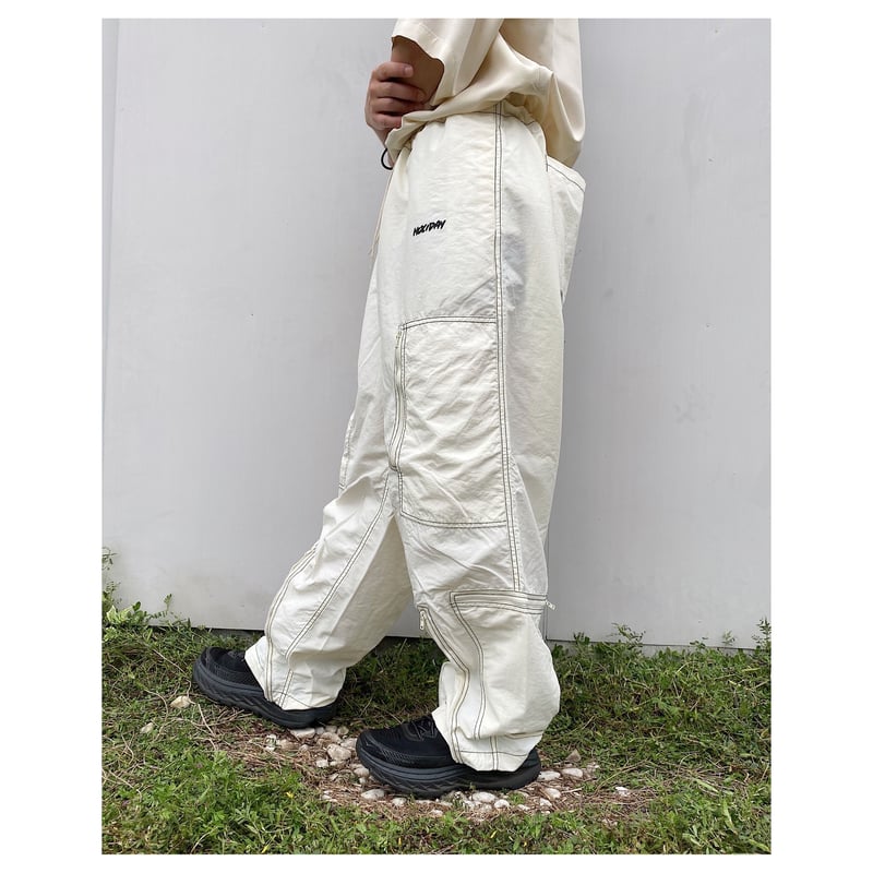 HOLIDAY「ATTACHMENT PANTS」white. | gouter le cab...