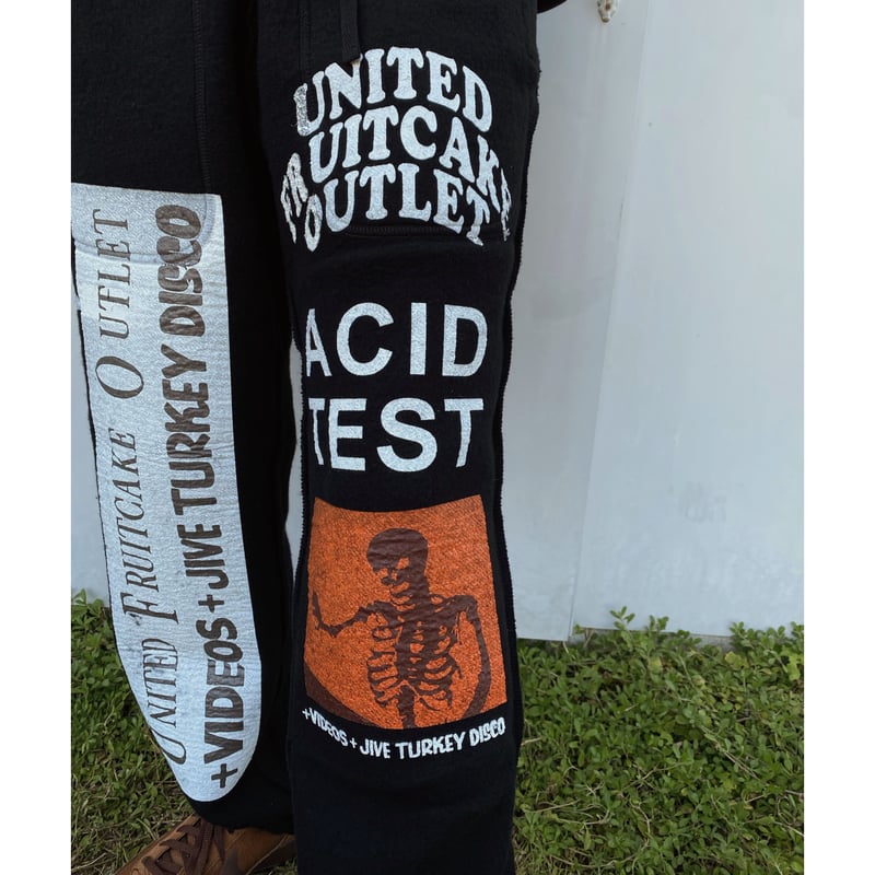 BLACK WEIRDOS「Reversible Sweat pants」black. | g