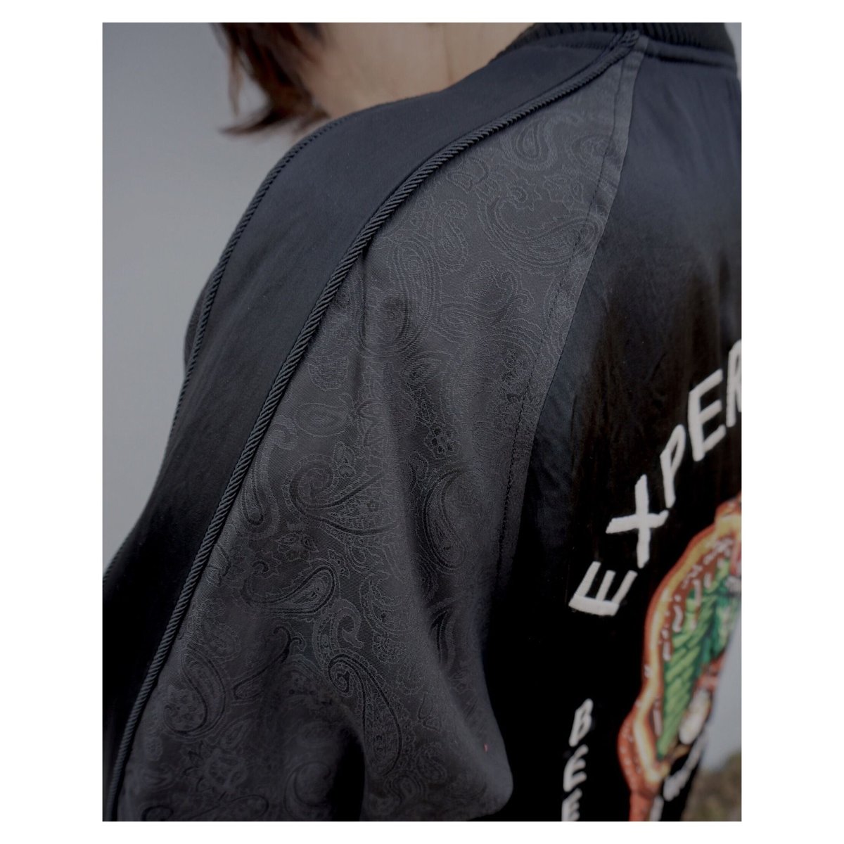 Black Weirdos「Satin Jacket」 | gouter le cabinet