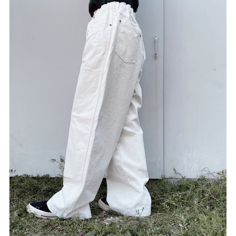 COMFORTABLE REASON「Double Knee Pigment Pant」off