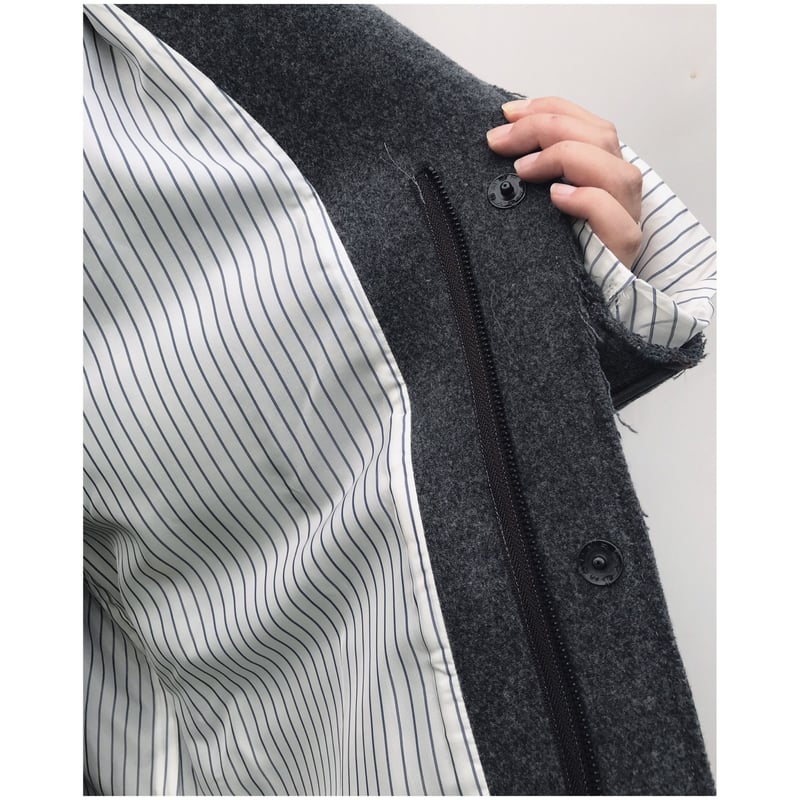 BLACK WEIRDOS「Tapin Layered Coat」 | gouter le c