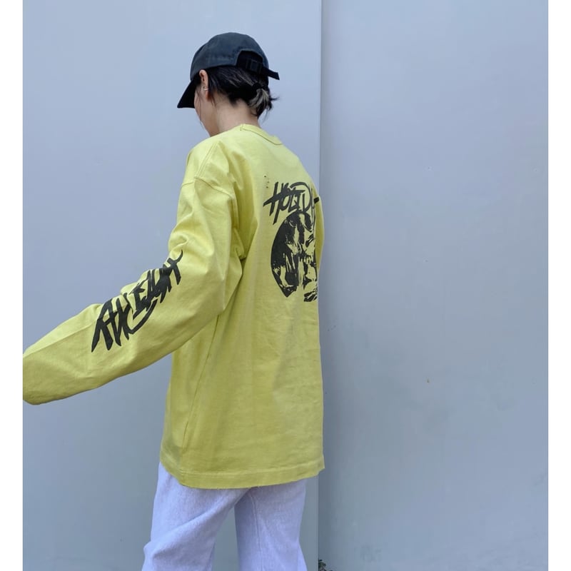 トップス HOLIDAY SUPER FINE DRY DAMAGE L/S HOODIE HOLIDAY「SUPER FINE DAMAGE L/S T-SHIRT(FRENDRY H