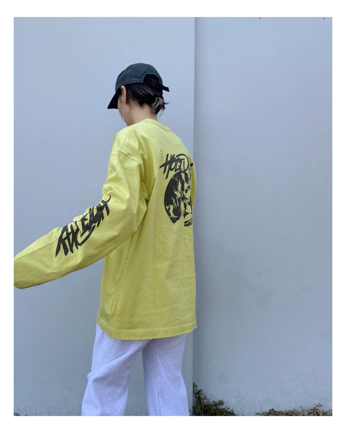 HOLIDAY「SUPER FINE DAMAGE L/S T-SHIRT(FRENDRY H