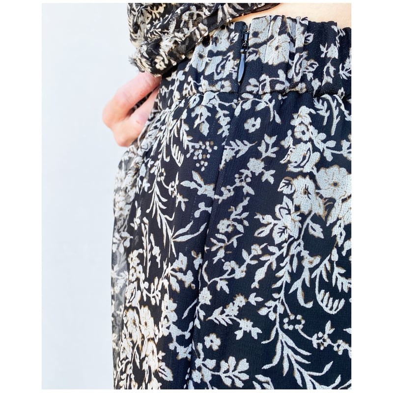 ERiKO KATORiエリコカトリ /Flower Chiffon Pants ERiKO KATORiエリコカトリ /Flower Chiffon Pants