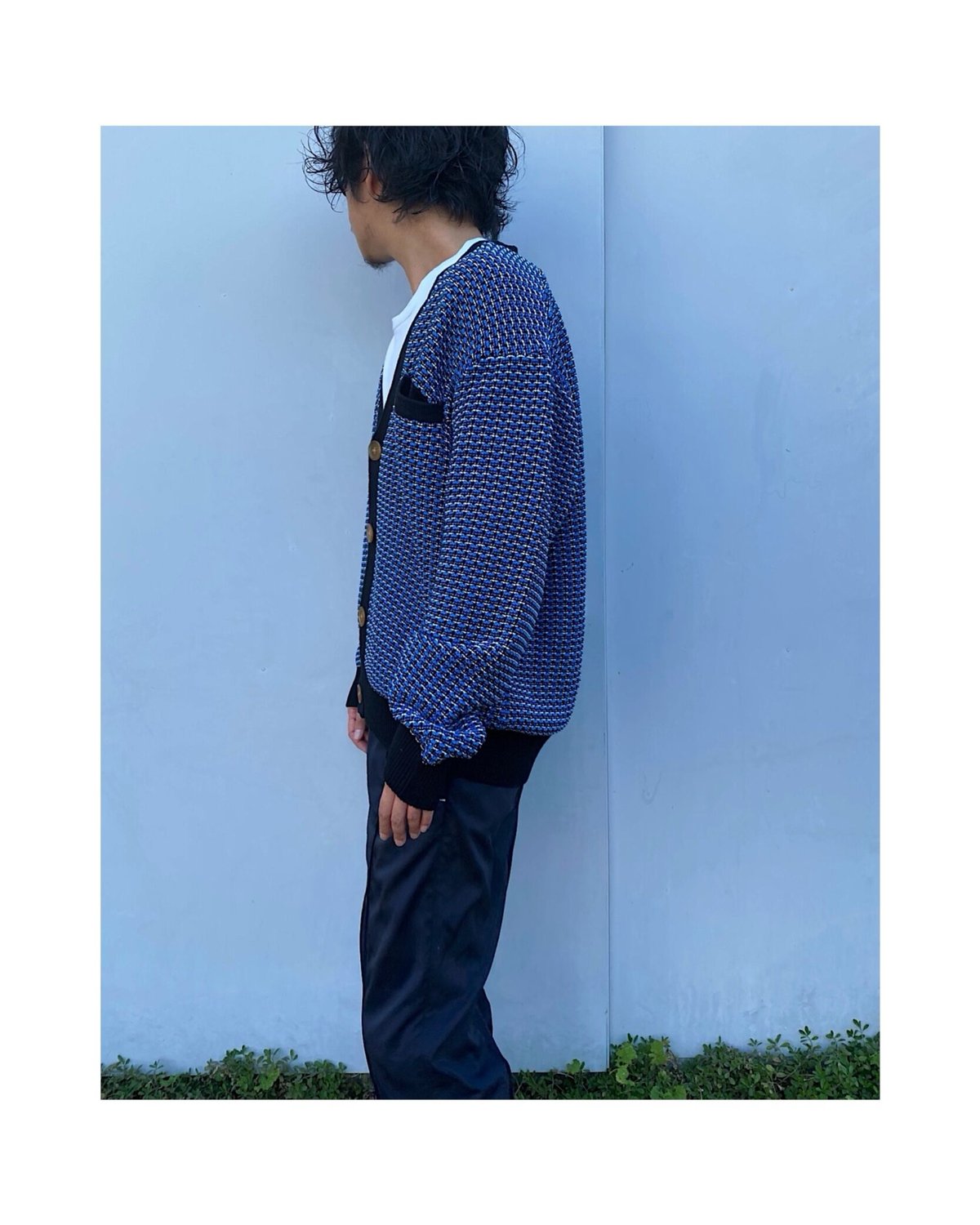 PHINGERIN「VZORY CARDIGAN HONEYCOMB」