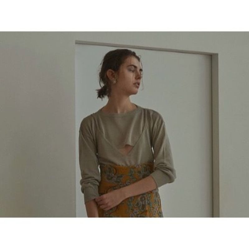 Tan ラスターボレロ シルバー TAN. 「LUSTER BOLERO」silver | gouter le cabinet