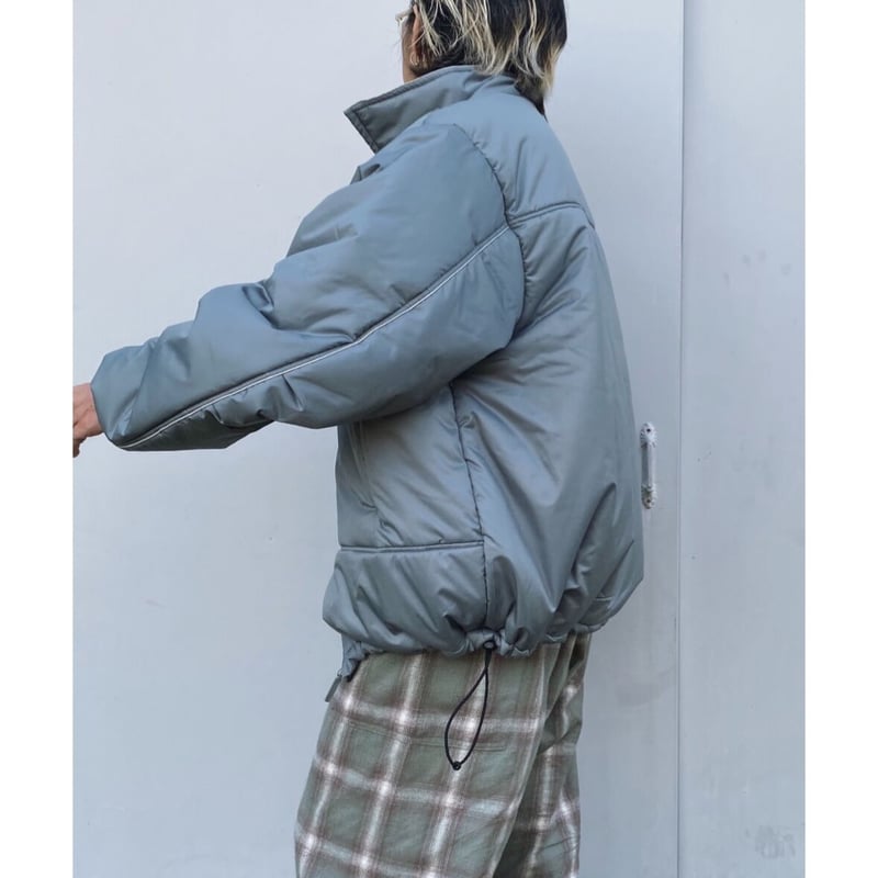 comfortable reason「Minimal Puff Jacket」c/blue.