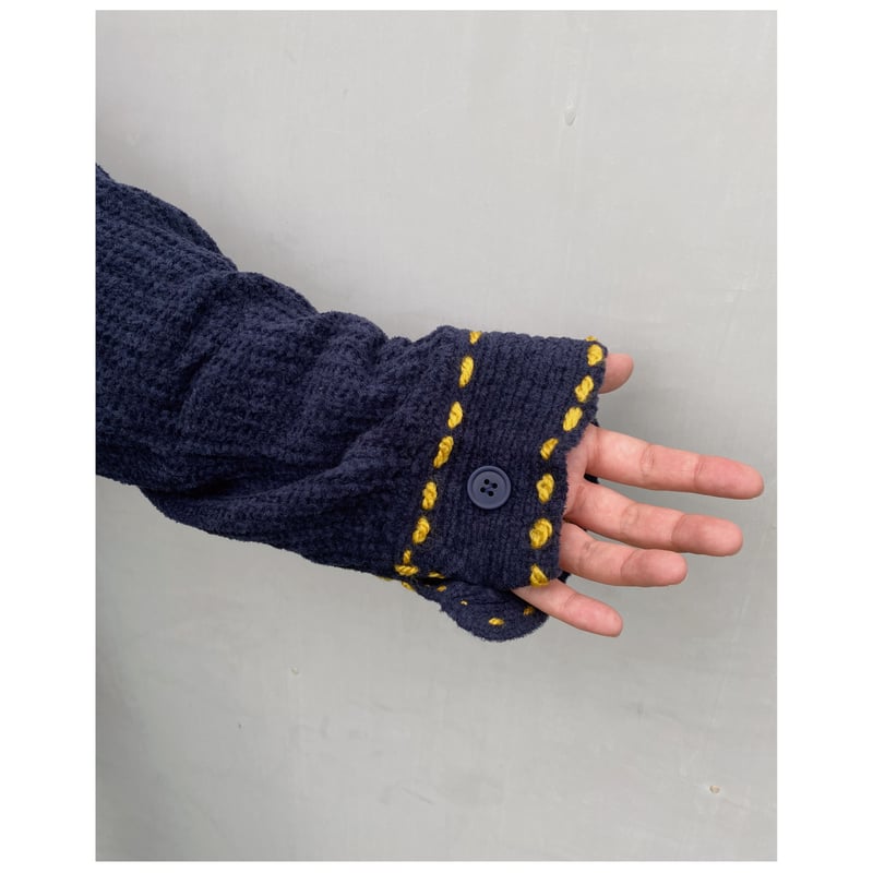 PHINGERIN「PG1 KNIT」 navy. | gouter le cabinet PHINGERIN「PG1 KNIT」 navy. | gouter le cabinet
