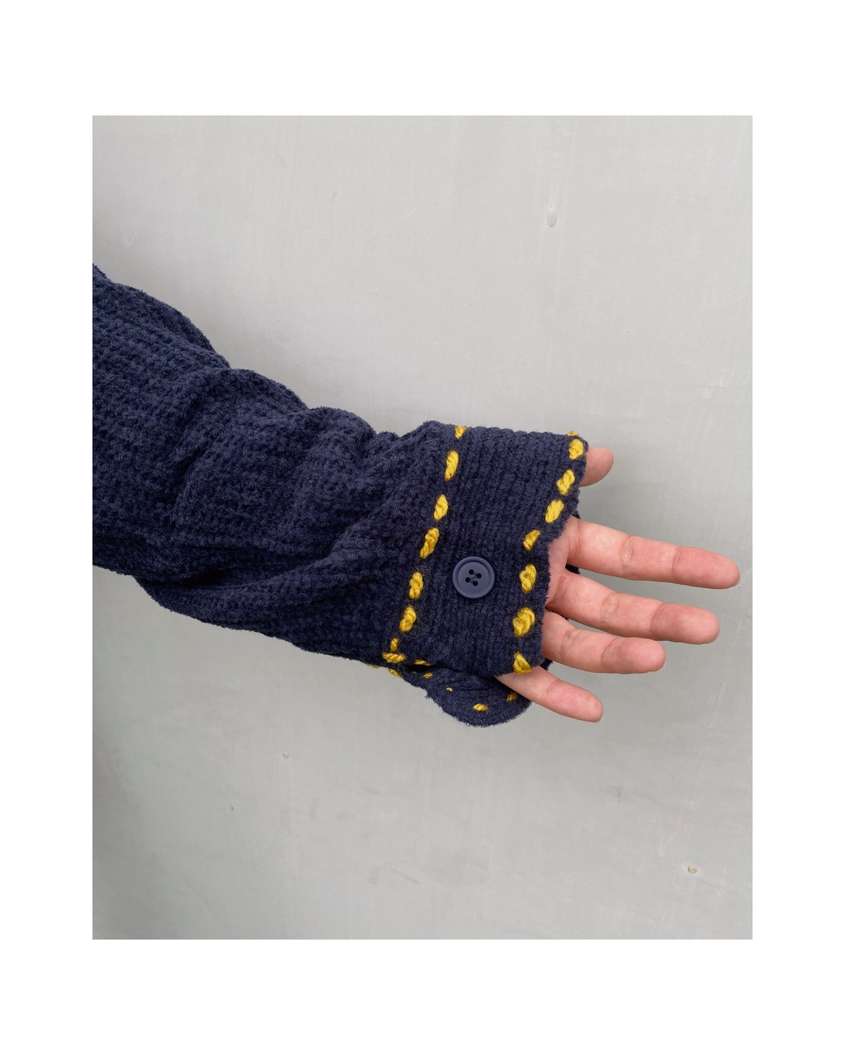PHINGERIN「PG1 KNIT」 navy. | gouter le cabinet