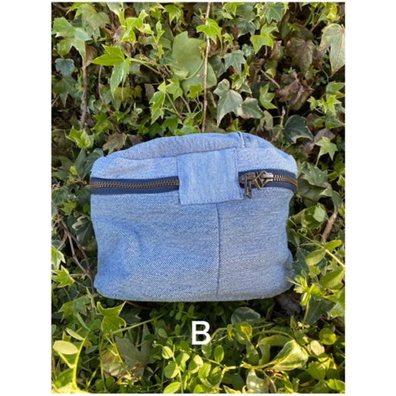 MALION vintage「denim vanity bag」 | gouter le ca