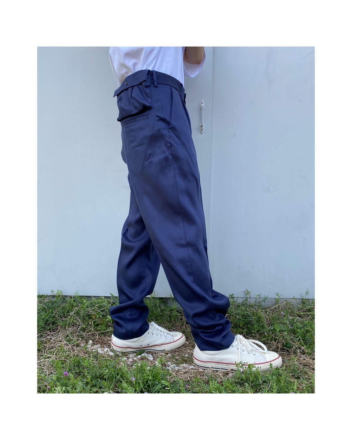 SON OF THE CHEESE「Pocket slacks」navy. | gouter