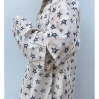 faccies「Twinkle Star textile Detachable sleeves SH」beige.