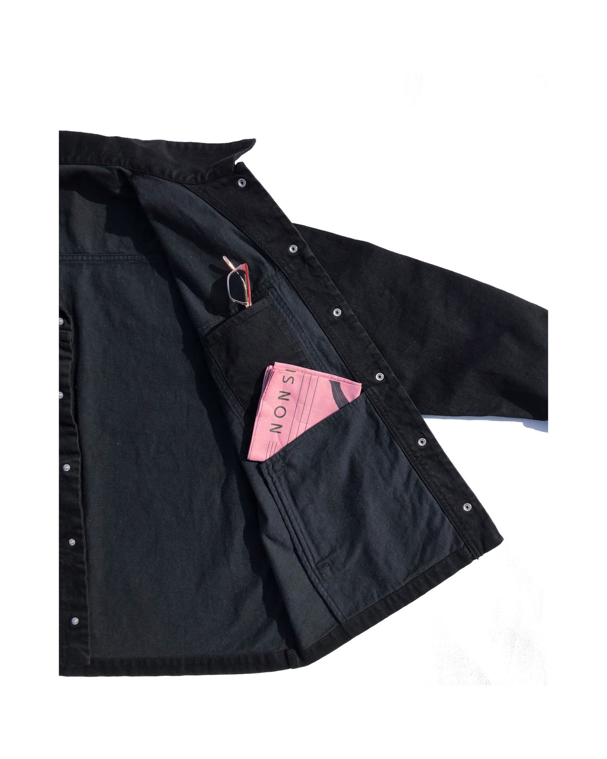 COMFORTABLE REASON「BLACK DENIM JACKET」 | gouter