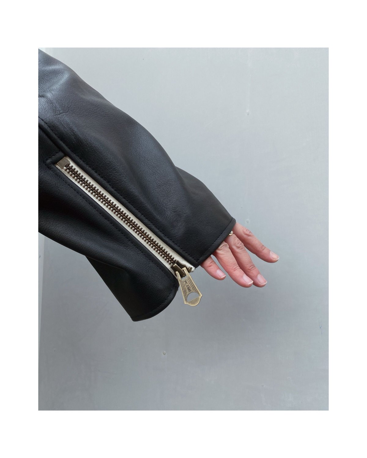 Discovered　Nöte レザーライダースジャケット NötE「Chronicle Over riders jacket」 | gouter le